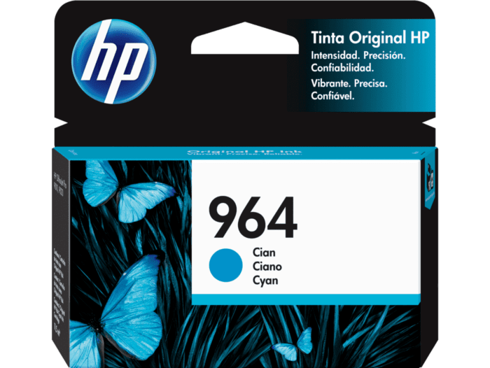 Cartucho de Tinta HP 964 Cian Original