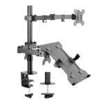 Soporte de escritorio para monitor + Laptop, o 2 monitores Speaka Professional SP-MM-302 - Imagen 2
