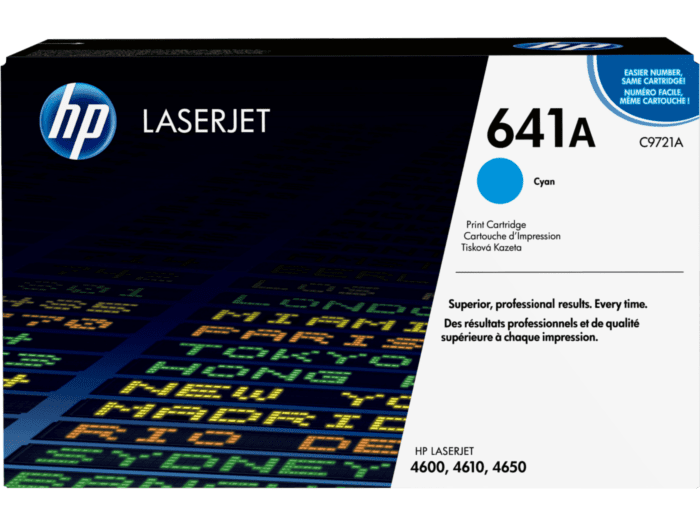 C9721A-1_T1679072921 Cartucho de Tóner HP 641A Cian LaserJet Original - Imagen 1
