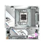 Motherboard GIGABYTE X870M AORUS ELITE WIFI7 ICE, Chipset AMD X870, Socket AMD AM5, M-ATX - Imagen 2