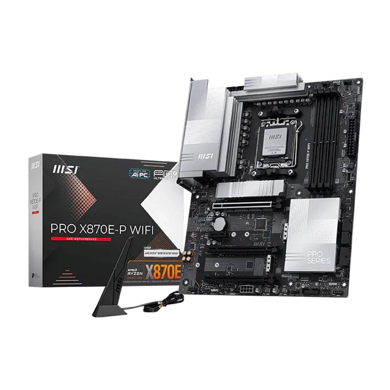 MBMSX870EPWFPRO_1770841276 Motherboard MSI PRO X870E-P WIFI, Chipset AMD X870E, Socket AMD AM5, ATX - Imagen 1