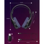 Auriculares inalámbricos para juegos Lenovo Legion H410 - Imagen 3