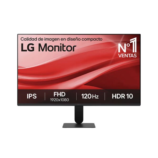 Monitor LG 27 FHD/IPS/120Hz/HDMI/VGA/Headphone-out