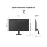 Monitor LG 27 FHD/IPS/120Hz/HDMI/VGA/Headphone-out - Imagen 2