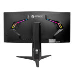 Monitor Curvo Gaming TEROS TE-3412G ,34” UWQHD VA, 180Hz, 1ms, HDMI, DP, Audio Out - Imagen 3