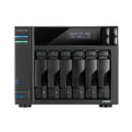 Servidor NAS ASUSTOR LOCKERSTOR 6 Gen2+ (AS6706T v2), Celeron N5105/QC/10nm, 8GB RAM DDR4