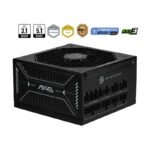 Fuente de alimentación MSI MAG A1000GLS PCI-E 5, 1000W, 80 PLUS Gold, Formato ATX.