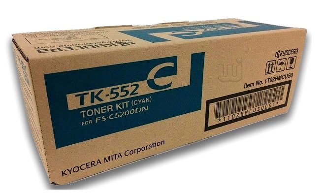 Kyocera TK-552C / Toner Cian 6k