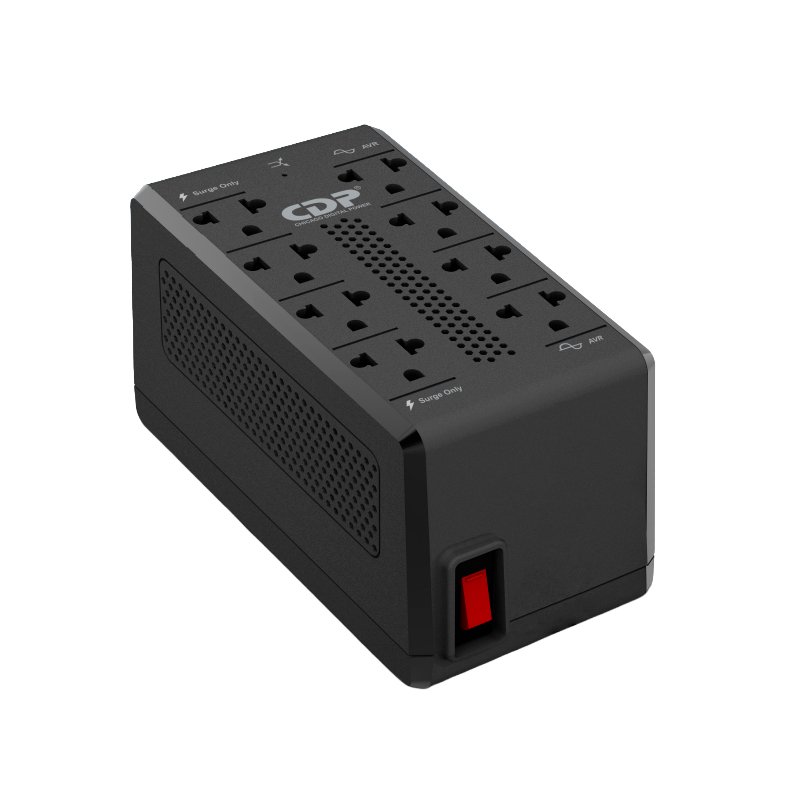 Estabilizador automatico de voltaje con supresion de picos CDP RAVR1008i, 1000VA/500Watts