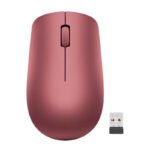 Mouse Lenovo 530 Inalambrico/Diseño Ambidextro/Sensor Optico/1200 DPI/Color Rojo Cereza. - Imagen 2