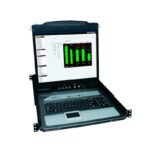 Consola KVM Tripp-Lite para instalación en rack de 1U de 16 puertos Netdirector/LCD de 19” - Imagen 2
