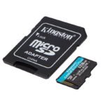 Memoria Flash microSD Kingston Canvas Go! Plus, 128GB, con adaptador SD - Imagen 2
