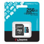Memoria Flash microSD Kingston Canvas Go! Plus, 256GB, con adaptador SD - Imagen 3