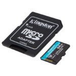 Memoria Flash microSD Kingston Canvas Go! Plus, 64GB, con adaptador SD - Imagen 2