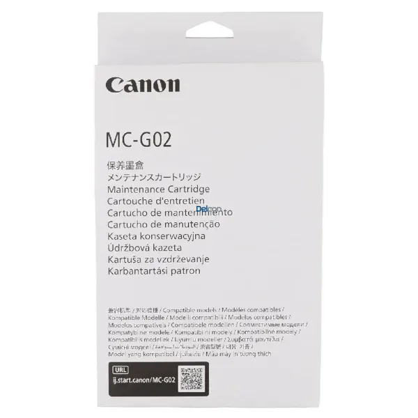 Caja De Mantenimiento Canon MC-G02 Pixma G2160 / G3160 / G1220 / G2260 / G3260 Original