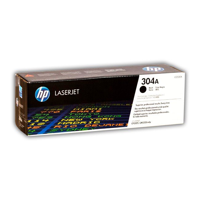Cartucho de Toner HP CC530A Negro 304A Original