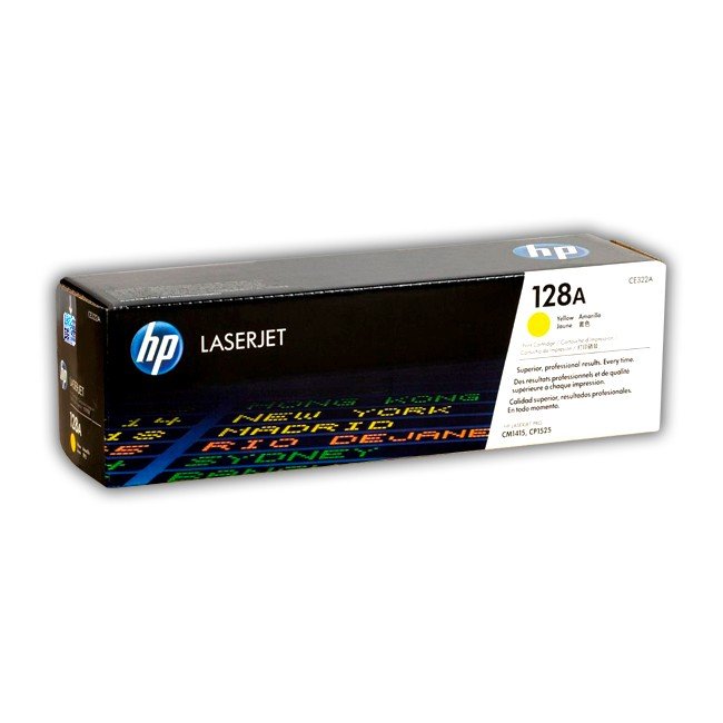 Cartucho de Toner HP CE322A Yellow 128A Original