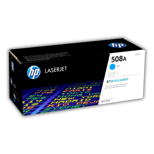 Cartucho de Toner HP CF361A Cyan 508A