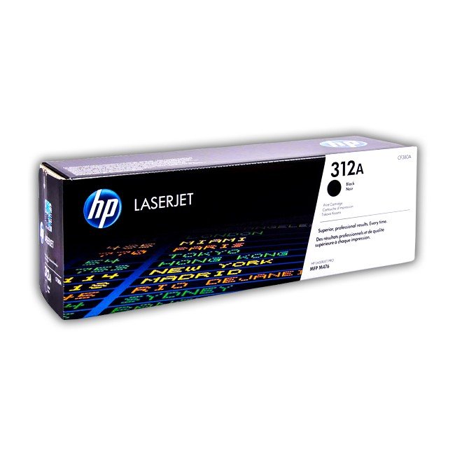 Cartucho de Toner HP CF380A Negro 312A Original