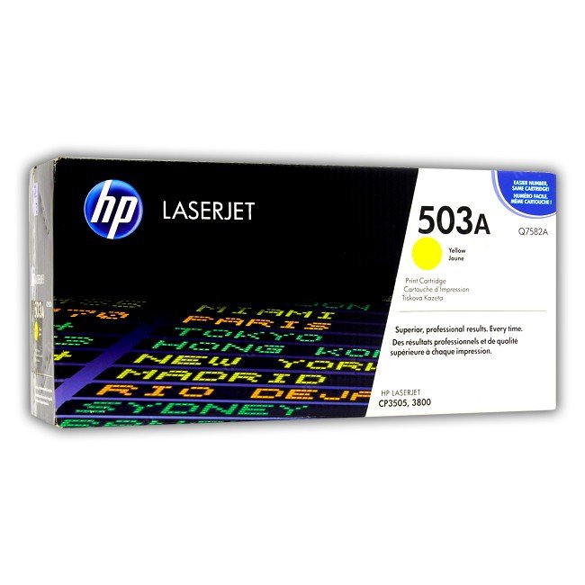 Cartucho de Toner HP Q7582A Yellow 503A