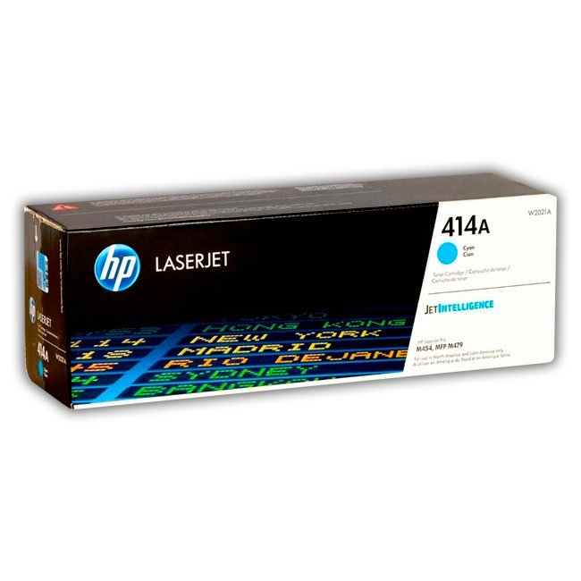 Cartucho de Toner HP W2021A Cyan 414A