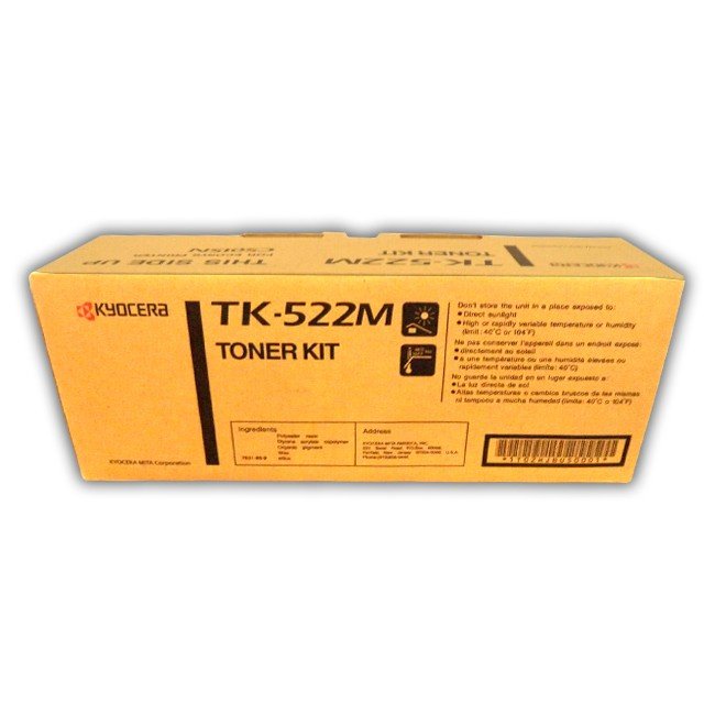 Cartucho de Toner Kyocera TK-522M Original Magenta