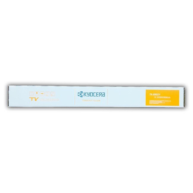 Cartucho de Toner Kyocera TK-8802Y Original Yellow