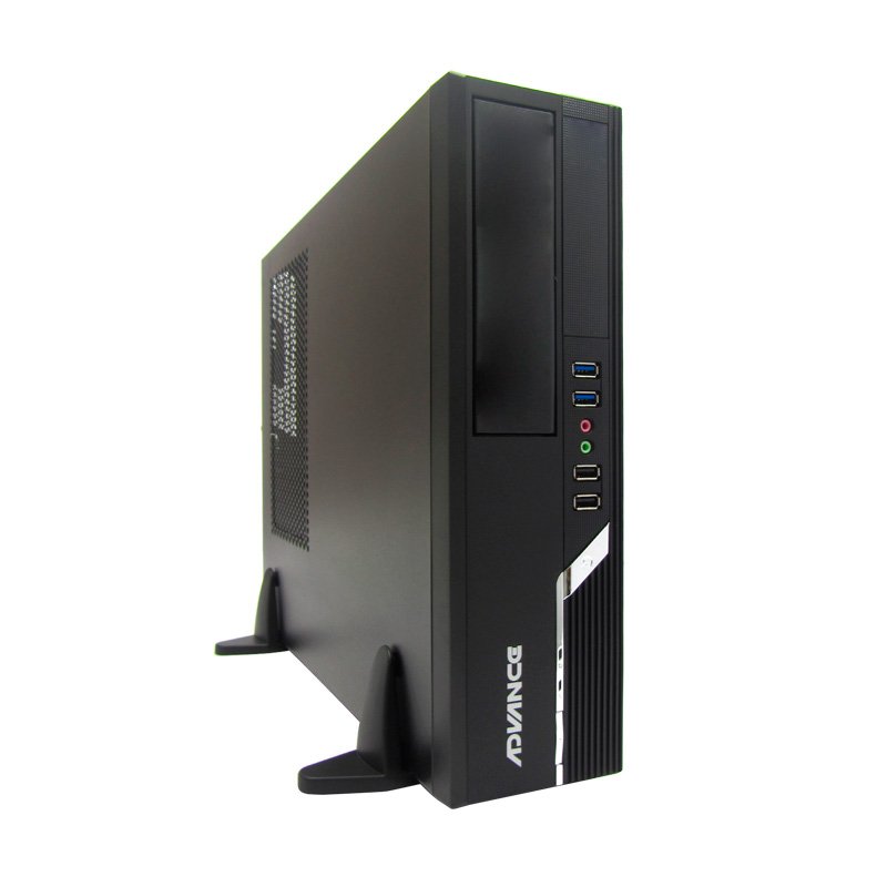 Case Advance DS-539, 300W, 24 pines, SATA, USB 3.0, USB 2.0, Audio, negro.