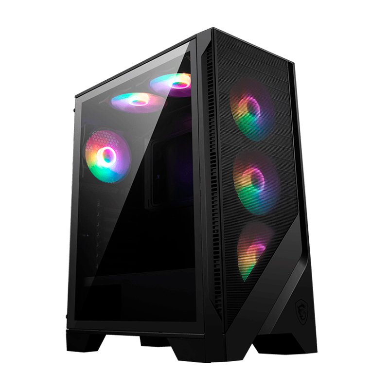 csmsfrge120ab65 Case con Fuente de 650W MSI MAG FORGE 120A AIRFLOW, Mid Tower - Imagen 1