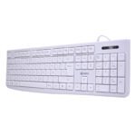 Teclado estándar TE-4069S, multimedia, USB 2.0, español, color blanco