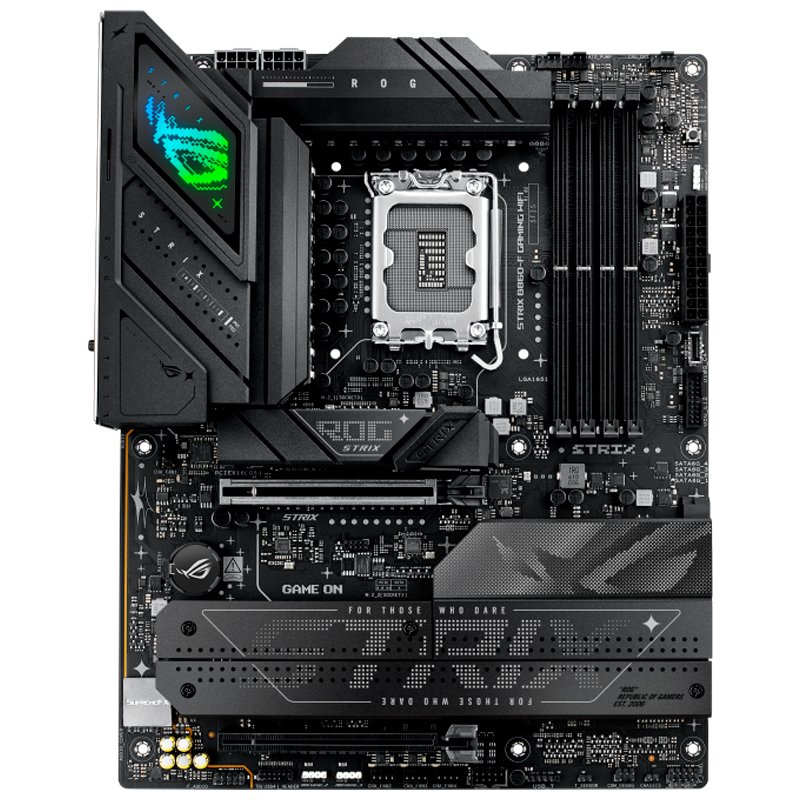 mbasb860-fgmgwf Motherboard ASUS ROG STRIX B860-F GAMING WIFI, Chipset Intel B860, LGA 1851, HDMI, DP, ATX - Imagen 1