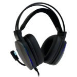 Auriculares Gaming TEROS TE-8170N estéreo 7.1, micrófono, conector USB, Negro, Luces RGB - Imagen 3