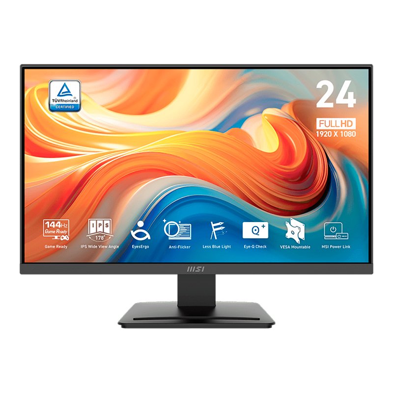 Monitor Plano MSI PRO MP243L E14, 23.8” FHD/IPS/HDMI x1/VGA x1