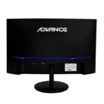 Monitor curvo ADVANCE ADV-2751S, 27” FHD VA, 100Hz, 1ms, HDMI, DP, Audio out, Parlantes - Imagen 3