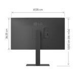 Monitor LG 27U730A-B, 27/4K UHD/IPS/60Hz/HDMIx2/DP/Headphones-out (3-polos, Solo Sonido) - Imagen 2