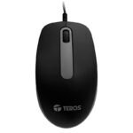 Mouse óptico TEROS TE-1220S, 1000 DPI, USB, 3 botones - Imagen 2