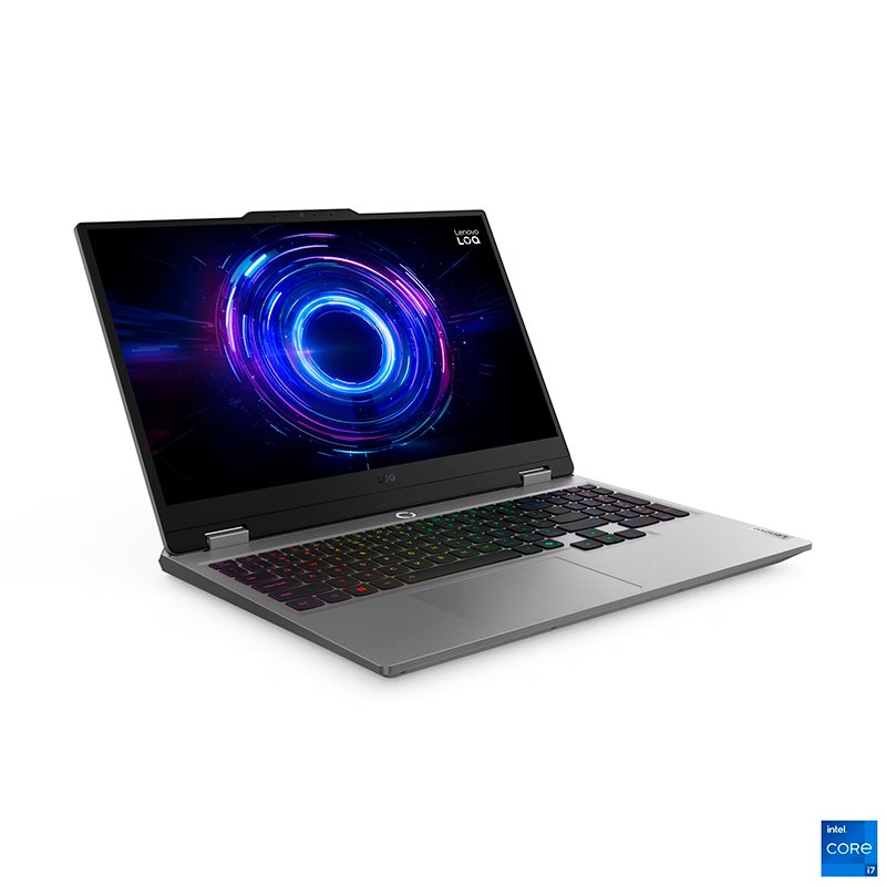 nblen83je001wlm Notebook Gaming Lenovo LOQ 15IRX10 15.6” FHD IPS Core i5-13450HX 2.4/4.6GHz 24GB DDR5-4800 - Imagen 1