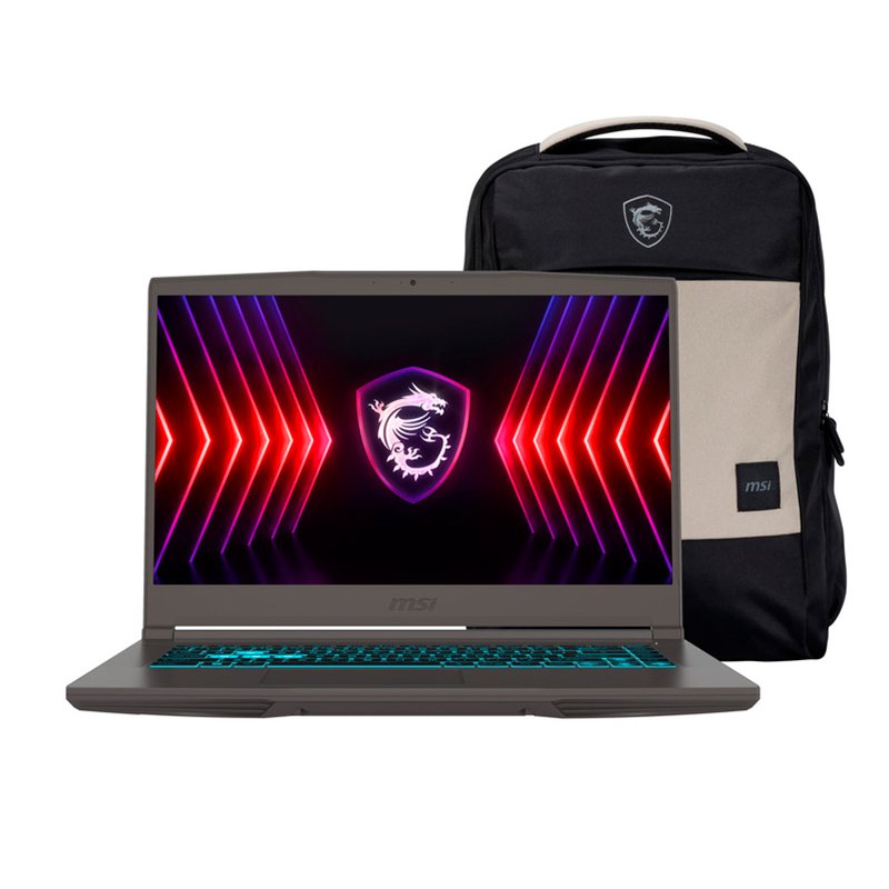 nbmsi16r8313075 Notebook Gaming MSI THIN 15 B13UC, 15.6” FHD IPS, Core i7 13620H 4.9GHz, 16GB DDR4 - Imagen 1