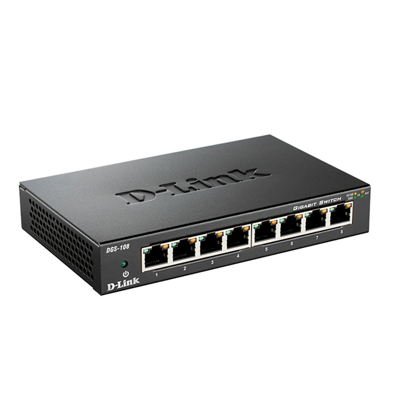 nwdldgs108 SWITCH D-LINK DGS-108 - Imagen 1