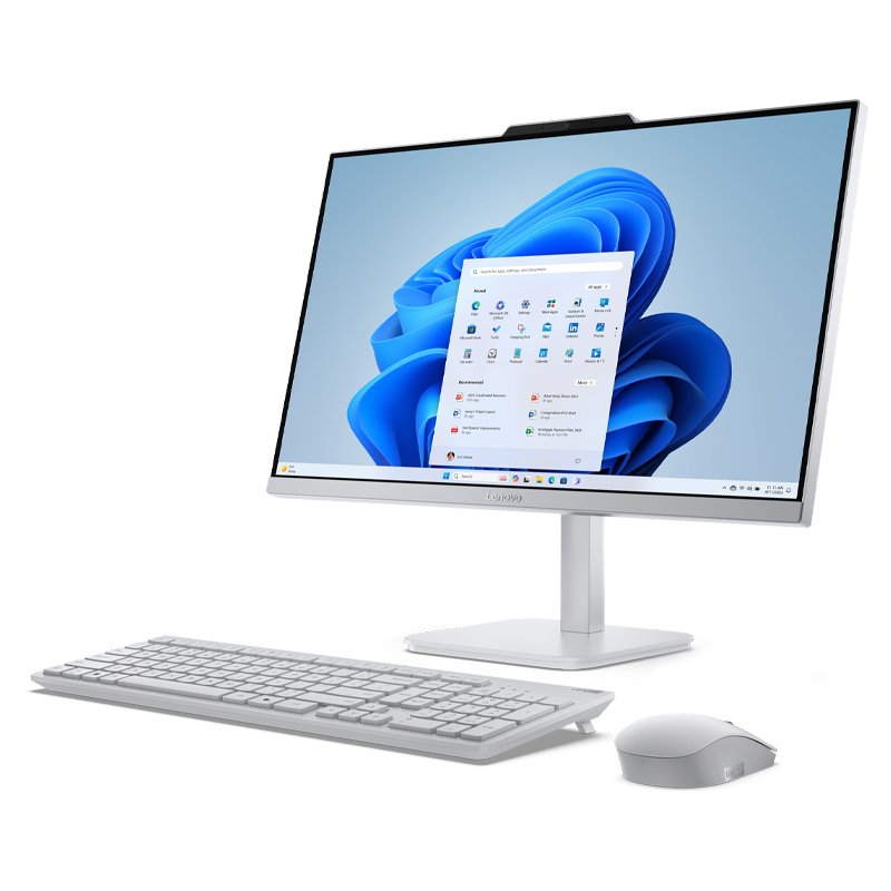 All-in-One Lenovo A100, 23.8” FHD IPS, Celeron N100 hasta 3.4GHz, 8GB DDR4-3200 (SO-DIMM)