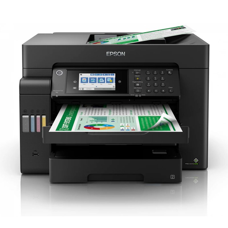 Multifuncional de tinta Epson EcoTank L15150, imprime/escanea/copia/Fax/Wi-Fi/USB/Ethernet