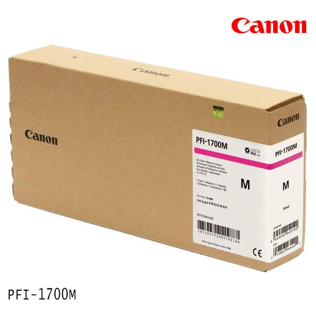 Tanque de Tinta Canon PFI-1700M Magenta