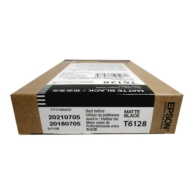 Tinta Epson T612800 original T6128 Matte Black