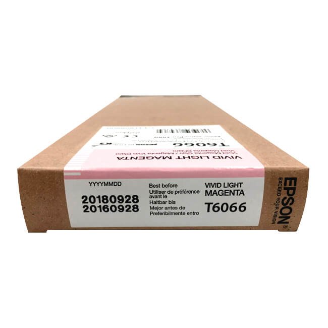Tinta Epson T606600 original T6066 Vivid Light Magenta