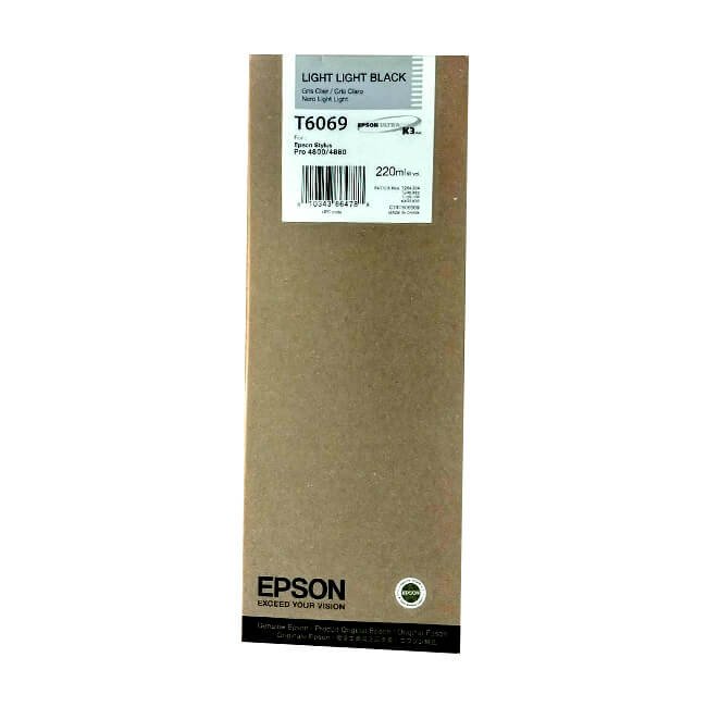 Tinta Epson T606900 original T6069 Light Light Black