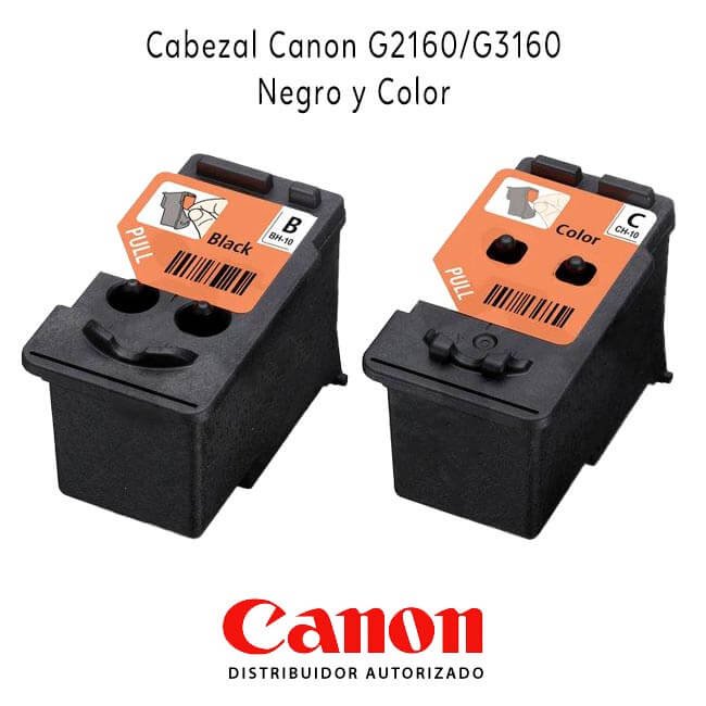 Cabezal Canon G2160/G3160  Negro y Color