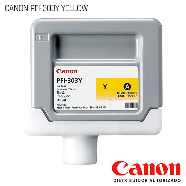 Tinta Canon PFI-303Y Yellow 【 original 】