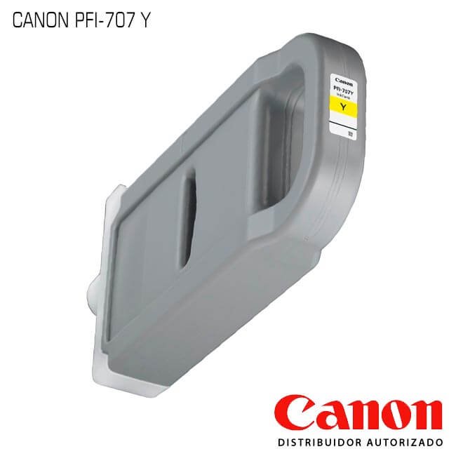 Cartucho de Tinta Canon  PFI-707Y Yellow