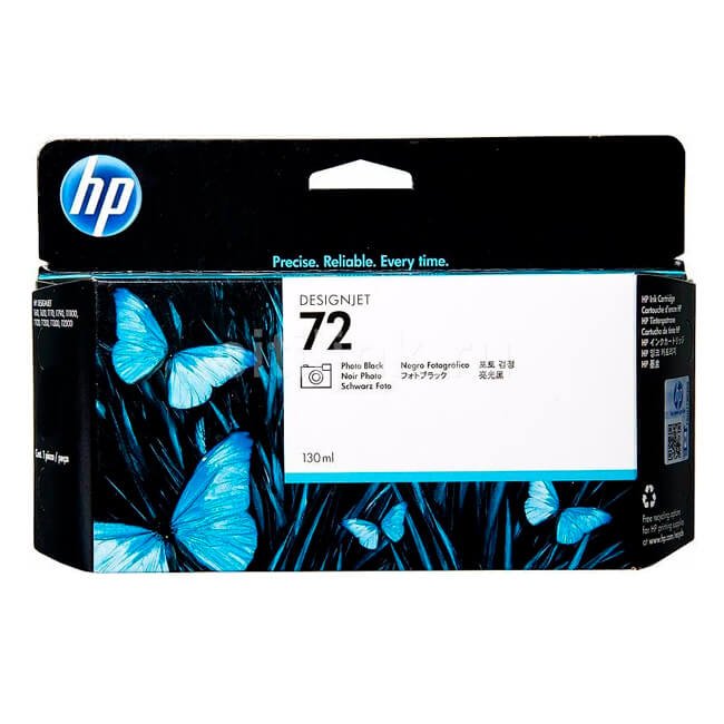 Tinta HP 72 original C9370A Photo Black