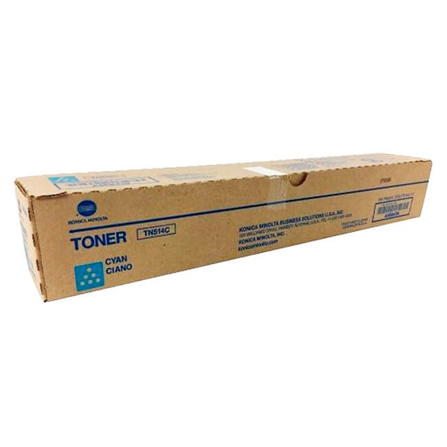 prod-08102020101925-tn-514c-deta Tóner Konica Minolta TN-514C original Cian - Imagen 1